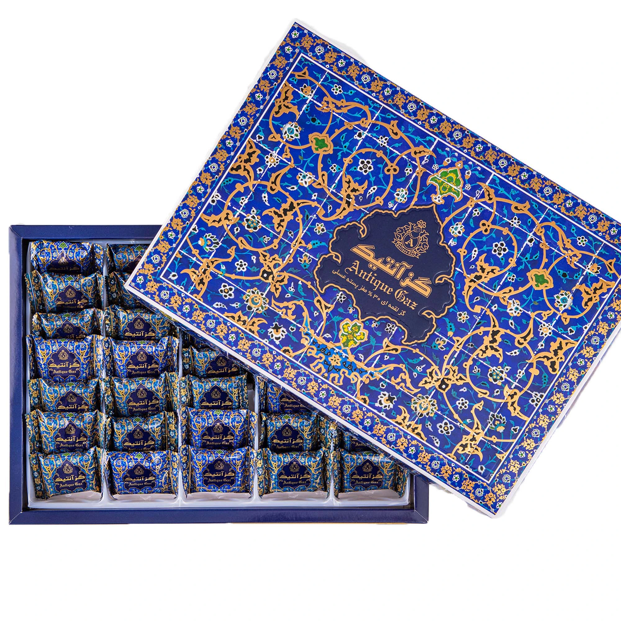 گز 30 درصد مغز پسته عسلی 